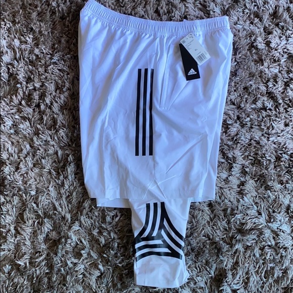 adidas tan shorts